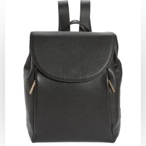 Nordstrom Sophia Core Leather backpack black
